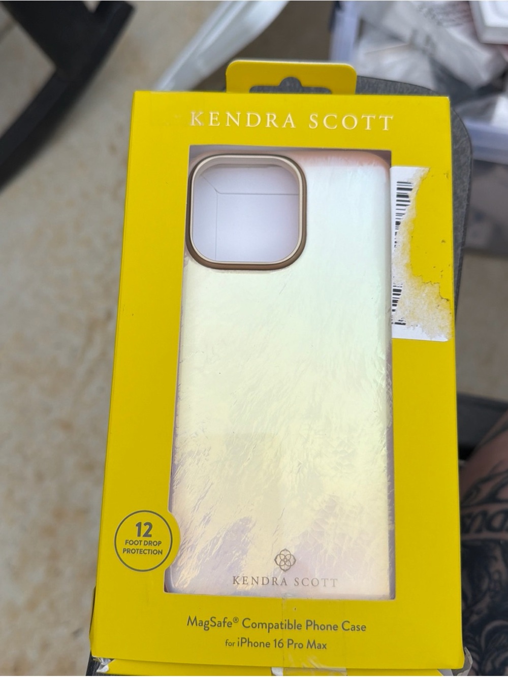 Kendra Scott Iridescent pearl IPhone 16 Pro Max Case